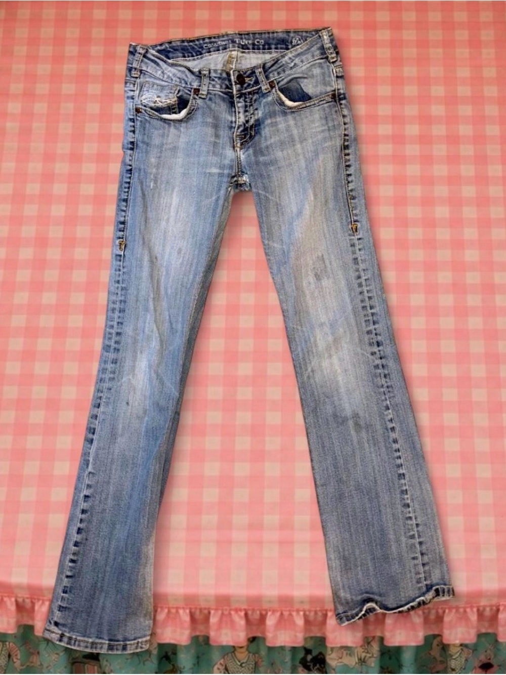 Cowgirl Tuff Light Blue Bootcut Jeans